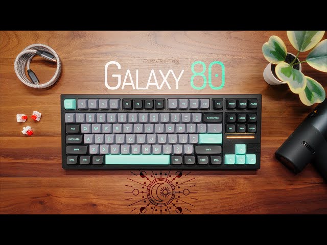 It's like Typing on Marbles! EPOMAKER x Feker Galaxy 80 Review