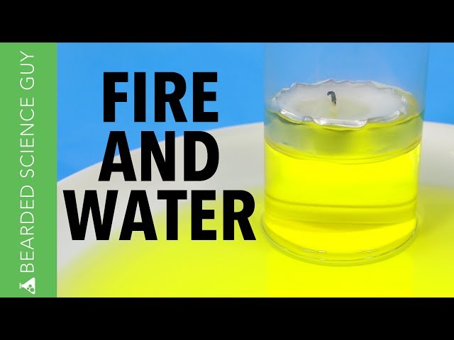 Fire and Water Experiment - Combined Gas Law (Chemistry)