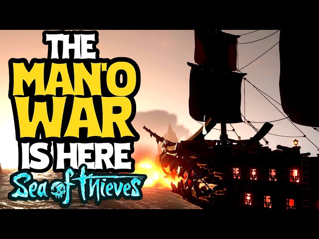 The BIGGEST Ship in the FLEET - Sea of Thieves