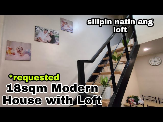 18sqm Modern House with Loft | Requested Loft House | House Cost 350,000 Pesos