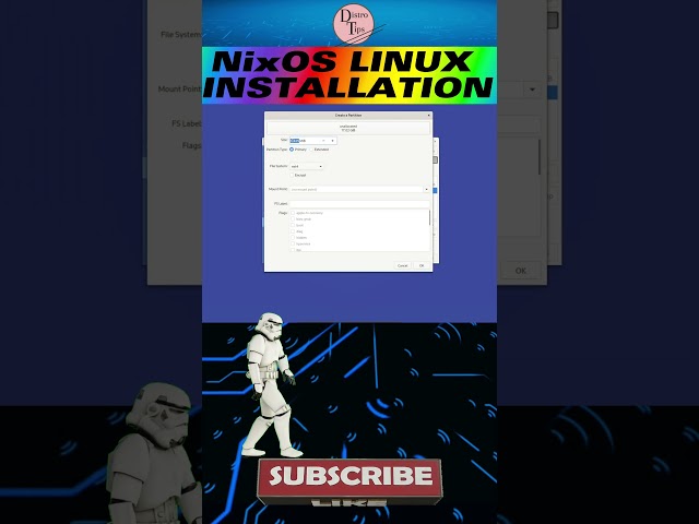 NixOS 23.05 Installation.NixOS Installation.
