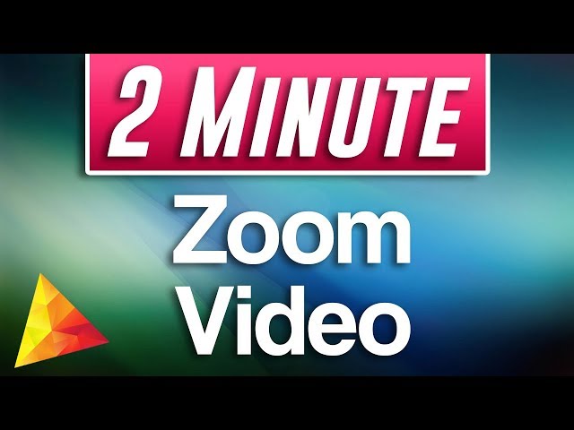 Hitfilm Express : How to Zoom in and Out