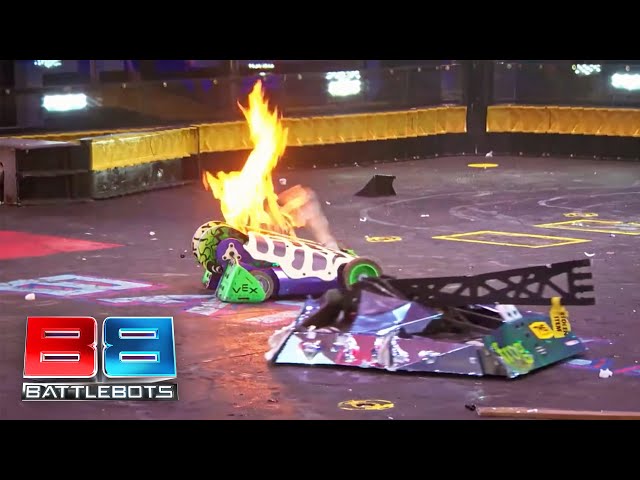 BOT PARTS ALL OVER THE BOX | WITCH DOCTOR vs SHATTER! | BattleBots
