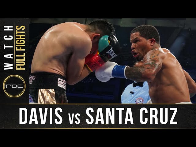 Davis vs Santa Cruz FULL FIGHT: October 31, 2020 | PBC on Showtime