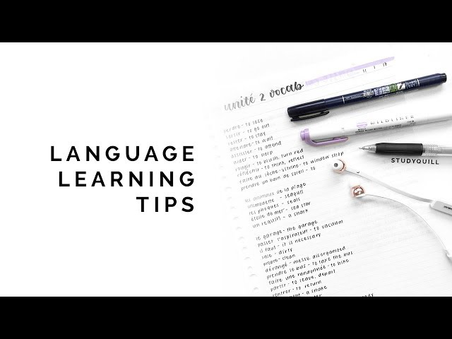 language learning tips + tricks 🌎