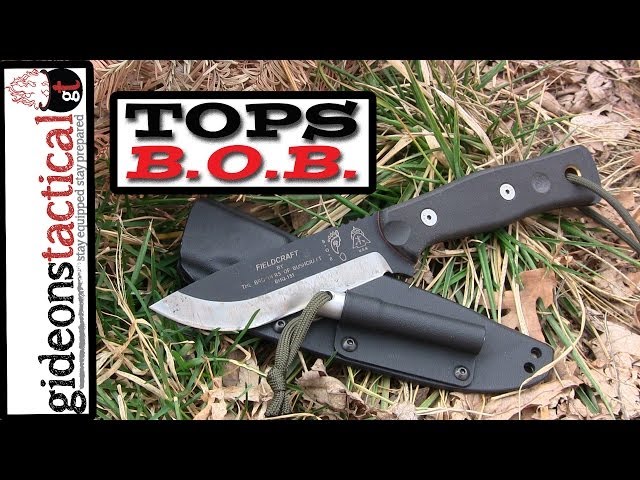 TOPS KNIVES BOB Fieldcraft Knife Review: Come Get Some!