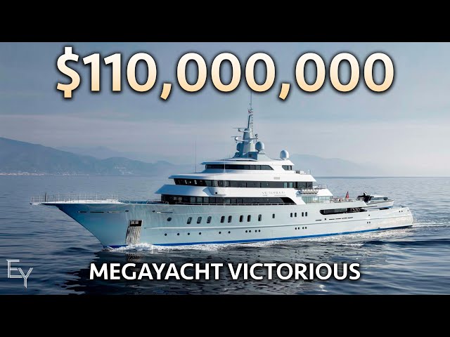 Touring a $110,000,000 MEGAYACHT with an Indoor Pool!