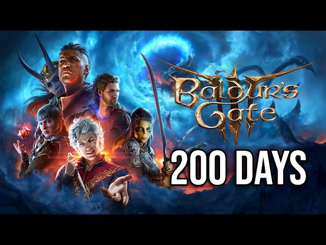 I Spend 200 Days in Baldur's Gate 3 and Here's What Happened
