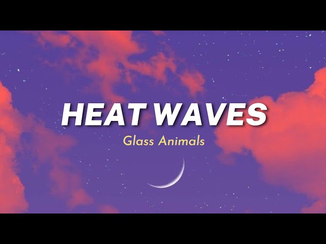 heat waves - glass animal (lyrics)