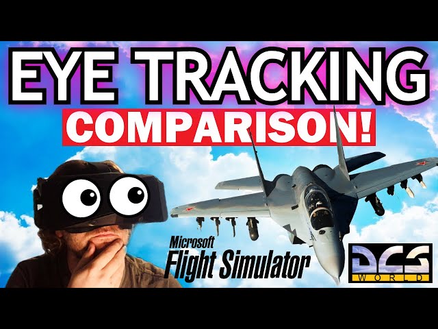 Do you NEED EYE TRACKING? Pimax Crystal LIGHT Let's COMPARE vs FIXED Foveated Rendering! MSFS & DCS