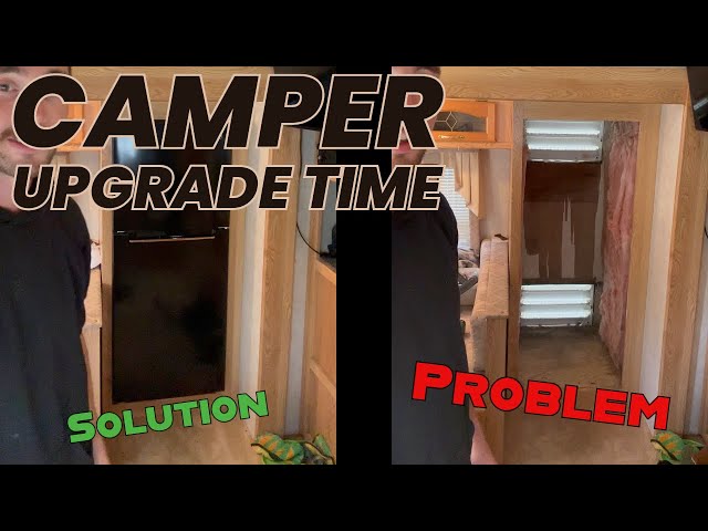 Replacing my Broken RV fridge with a Residential Refrigerator | How To