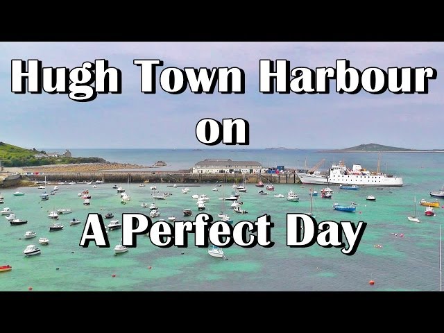 Hugh Town Harbour on St Marys - Isles of Scilly
