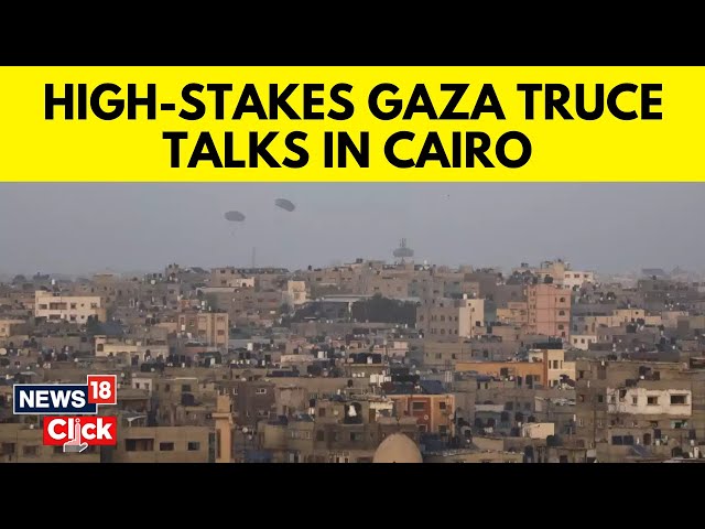 Gaza Truce Talks Resume in Cairo Amid Heavy Fighting | Israel News Updates | English News | G18V