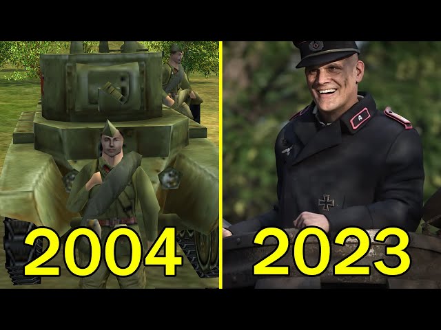 Эволюция серии игр В тылу врага 2004-2023 | Evolution of Men of War 2004-2023