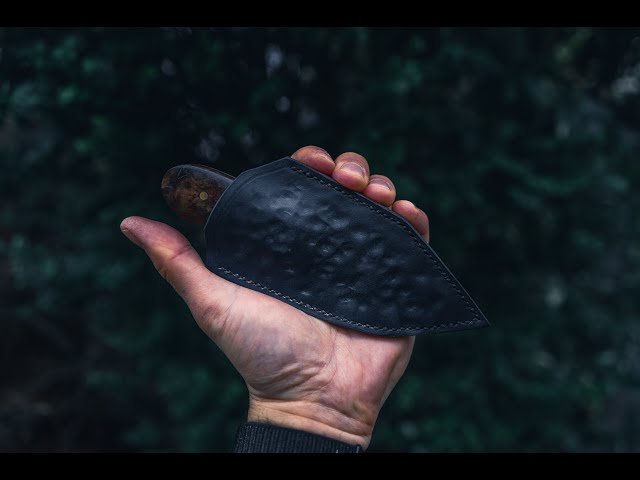 Making Leather Sheath with Budget Tools