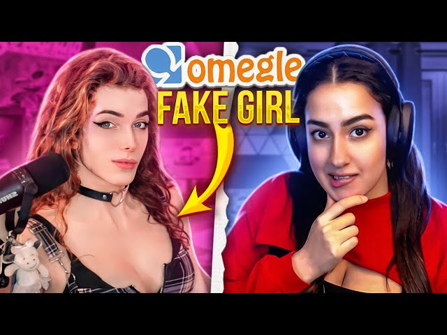 I Went On OMEGLE as a FAKE E-GIRL and Girl Voice Trolled Strangers!