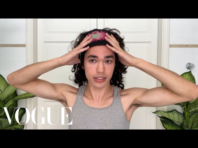 Conan Gray’s Guide to Curly Hair & 3-Step Skin Care | Beauty Secrets | Vogue