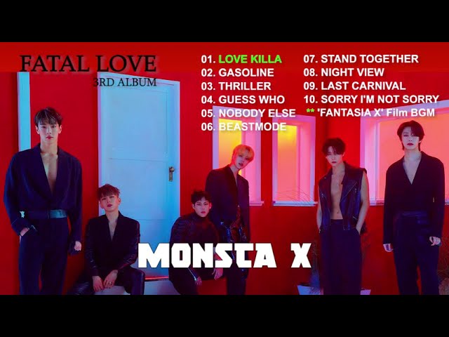 MONSTA X (몬스타엑스) - FATAL LOVE ALBUM