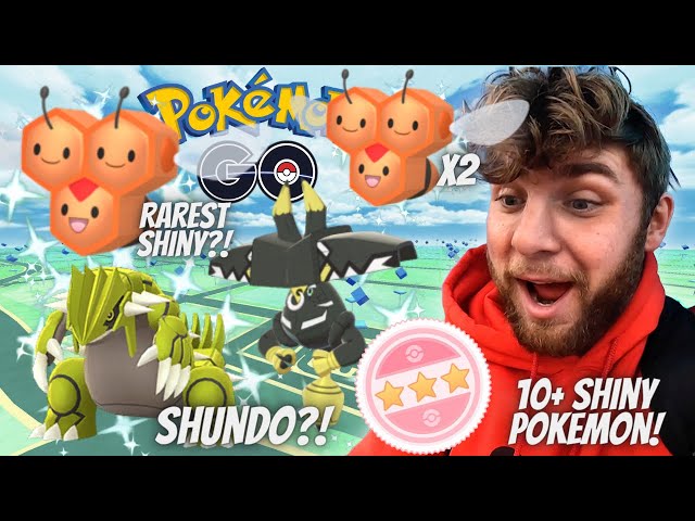 ✨I Caught Pokemon Go’s RAREST SHINY Pokemon TWICE and I Got A Shundo?!✨