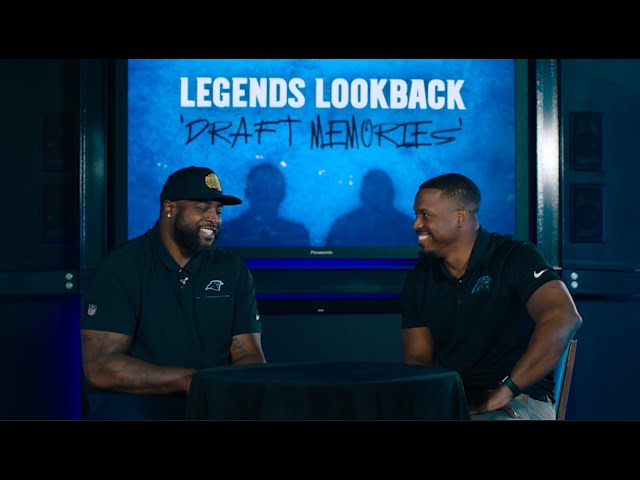 Legends Lookback: Jonathan Stewart & Kawann Short reflect on being drafted by the Carolina Panthers