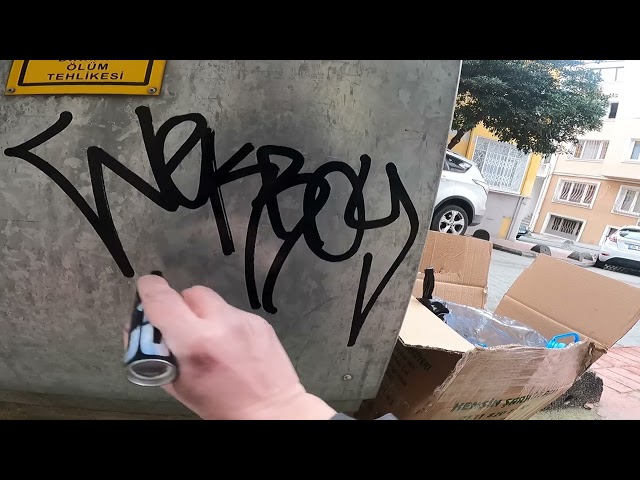 Graffiti review with Wekman Montana BOLD marker 8mm