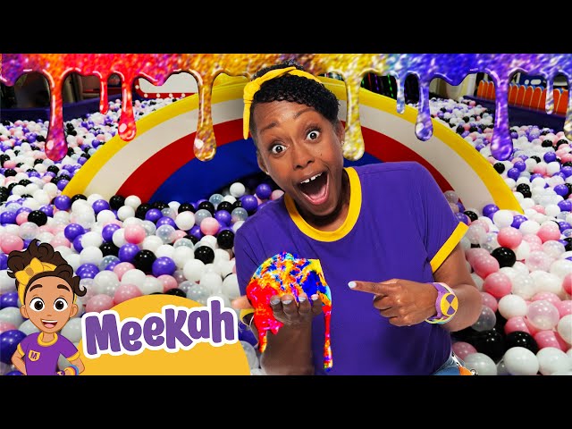 Meekah's Slime Time Color Hunt! | Educational Videos for Kids | Blippi and Meekah Kids TV