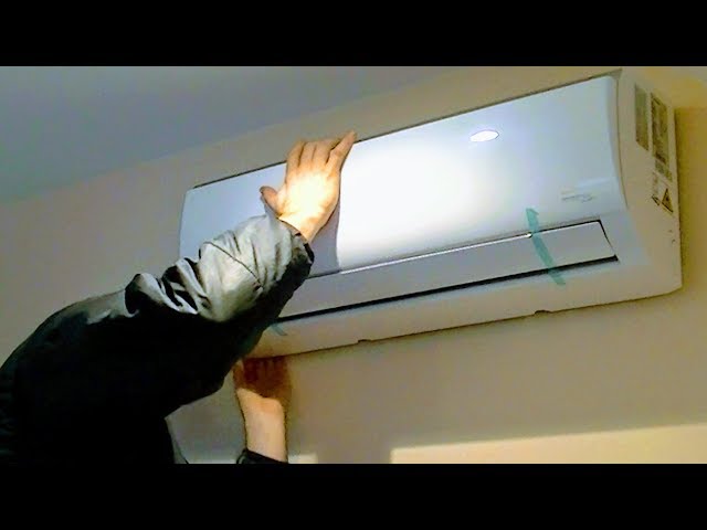AIR CONDITIONER DETAIL INSTALL |SPLIT DUCTLESS AC HEATING INVERTER,MINI PUMP SYSTEM SETUP,DIY HOW TO