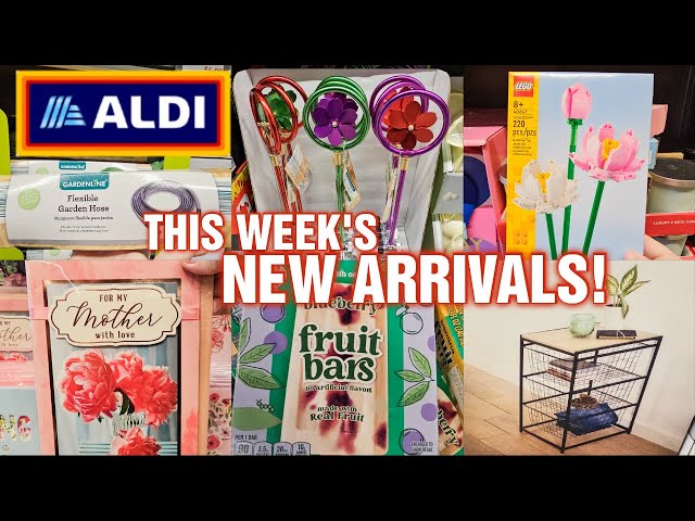 ALDI 🛒 NEW ARRIVALS for APRIL 2024! 🛒LIMITED TIME ONLY! (4/19)