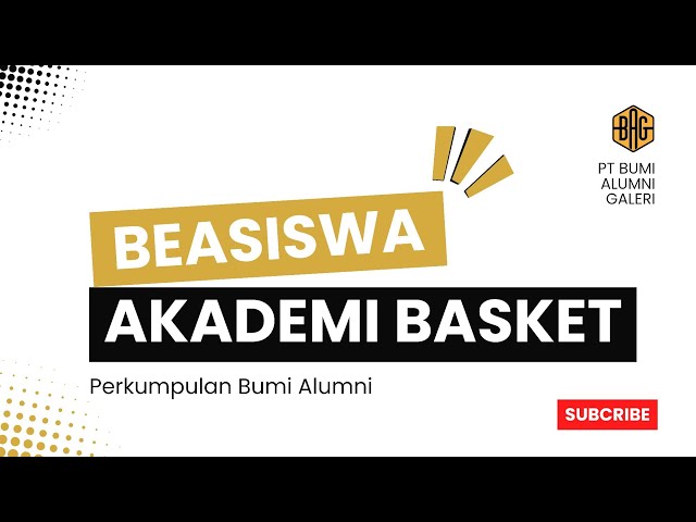 Beasiswa Akademi Basket PBA