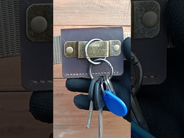 4 #handmade #foryou #diy MEEBOY Leather Tool Holder tape measure holder clip tape holder