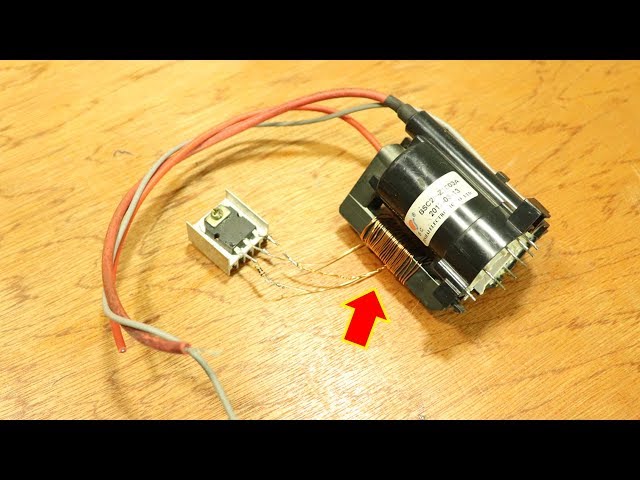 Make High Voltage Using TV Transformer Easy at home