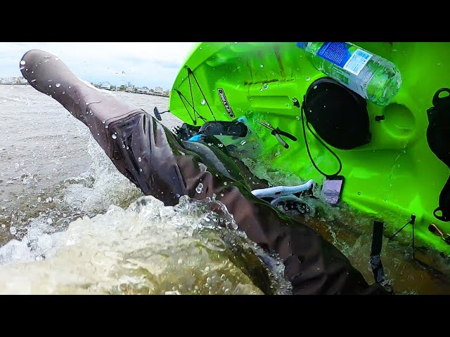Death Awaited in Cold Water Kayak Flip - Sickening to Watch