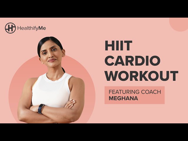 HIIT CARDIO Workout No Equipment | High-Intensity Cardio At Home | Home Workout | HealthifyMe