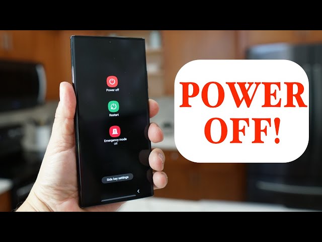 Samsung Galaxy Note 20 Ultra 5G - How to Turn Off, Restart & Remap Power Button!