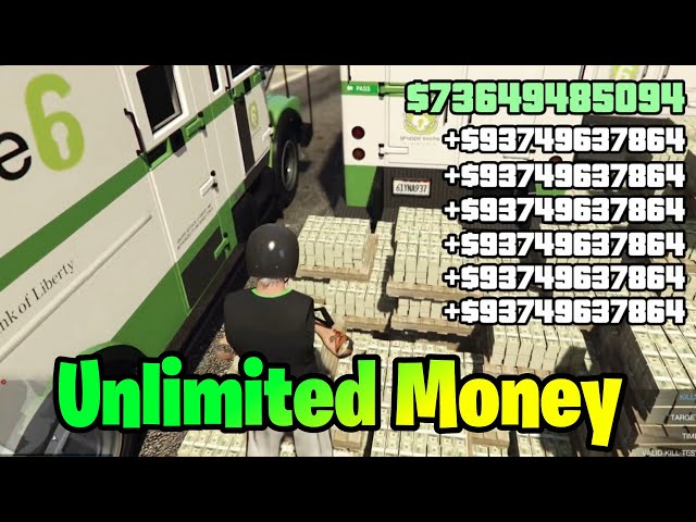 UNLIMITED MONEY METHOD IN GTA 5 ONLINE (Millions) PS4,PS5,XBOX & PC