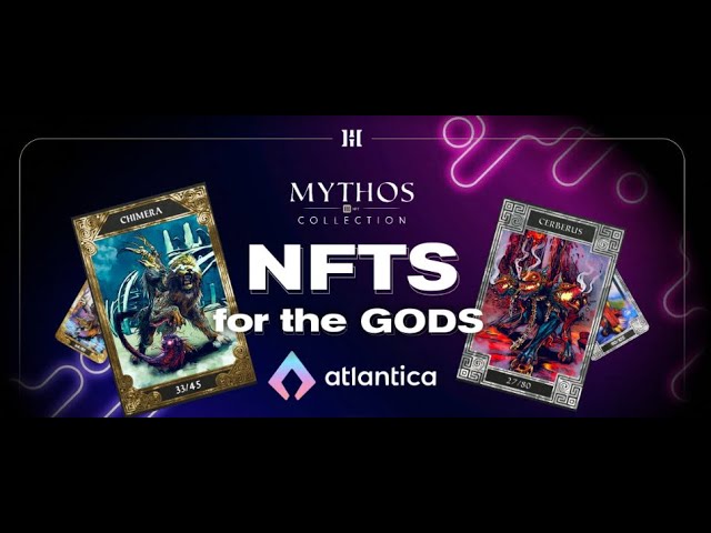 NFTs FOR THE GODS 🌐 MYTHOS COLLECTION NFT - EINTRITTSKARTE FÜR DAS OIKOS METAVERSE | HECTOR NETWORK