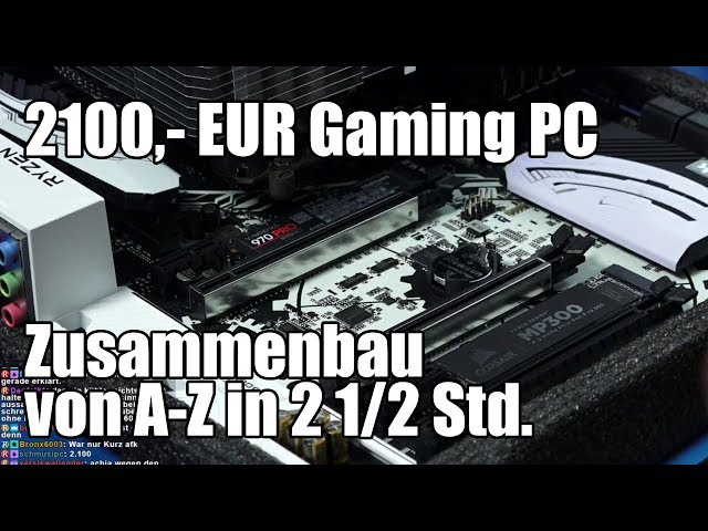 Ein PC entsteht - Das 2100,- EUR 1440P Gaming Monster