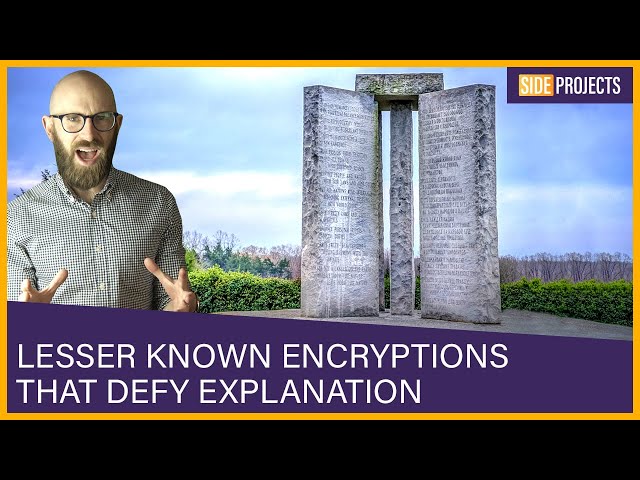 Lesser Known Encryptions that Defy Explanation