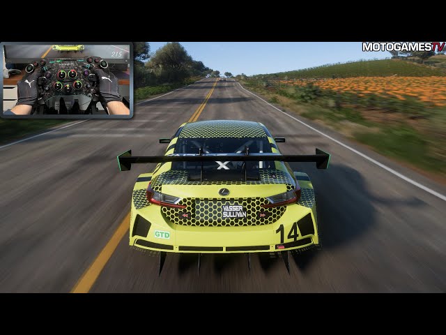 Forza Horizon 5 - 2020 Lexus RCF GT3 | Moza DD R9 Gameplay