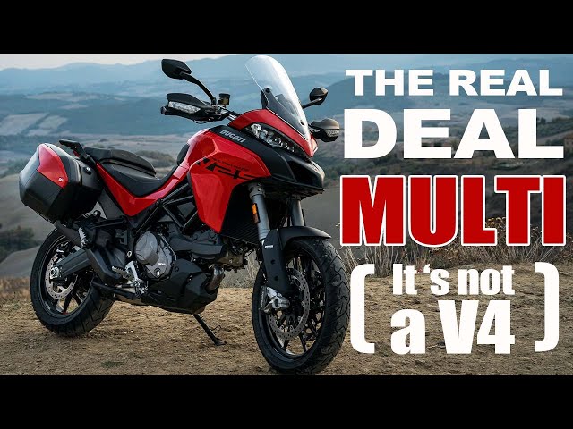 Ducati's Multi V4 may steal all the headlines but the V2 version is very much a complete all-rounder