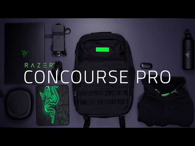 Razer Concourse Pro 17.3" Backpack | Designed to Carry