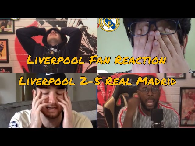 LIVERPOOL FAN FURIOUS REACTION TO LIVERPOOL 2-5 REAL MADRID!! LIVERPOOL VS REAL MADRID WATCHALONG