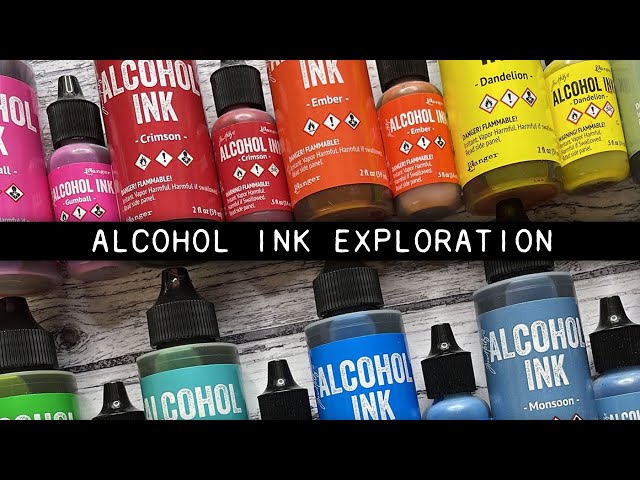 Tim Holtz Alcohol Ink Exploration