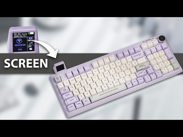Epomaker RT100 Keyboard Review | WITH A SCREEN!!