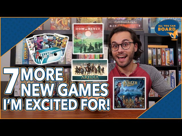 7 NEW GAMES I'm Excited About | June 2021 | Arydia, Marvel Champions Packs, Elder Scrolls (+ MORE!)