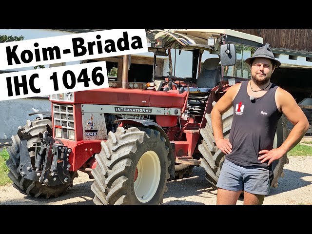 Koim Briada IHC 1046 Turbo von Christian Teply | Traktor Vorstellung | IHC Power | IHC 1046 Sound
