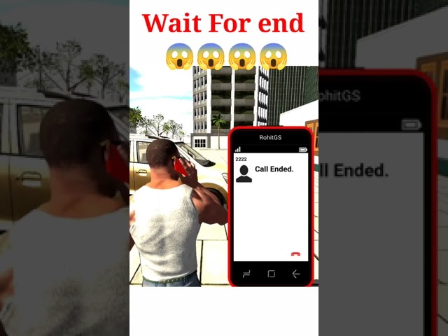 wait for end 😱😱 | Indian bikes driving game shorts