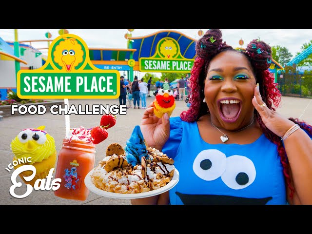 Ultimate Sesame Place Food Challenge: Trying All Of The Park Treats | Delish