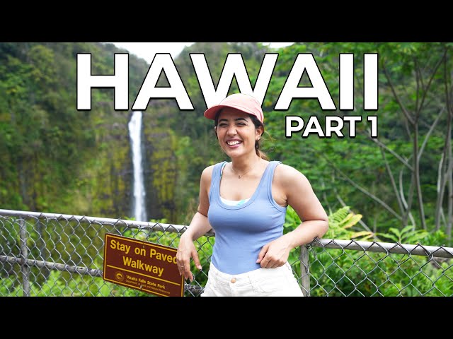 Made it to Hawaii, Big Island! The most beautiful islands of the U.S.A. | Tanya Khanijow