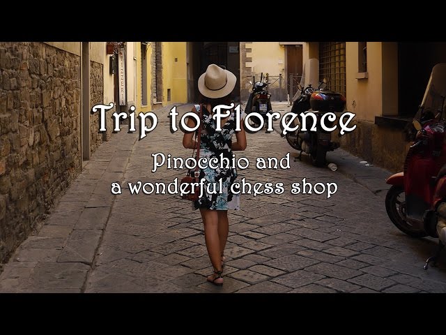 Trip to Florence: Pinocchio & a wonderful chess shop